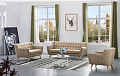 Комплект мягкой мебели Copenhagen, коричневый